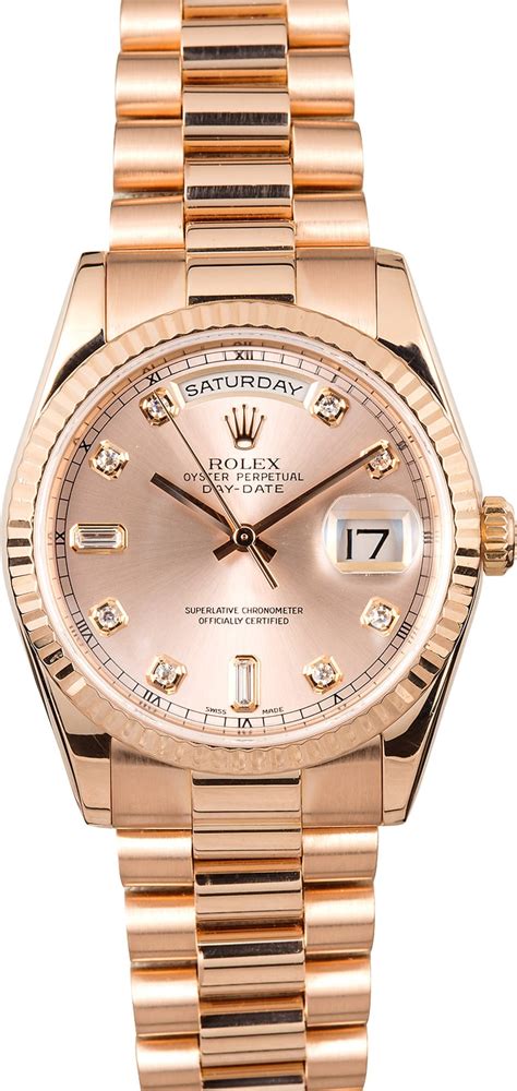 rolex president or rose|rose gold rolex price.